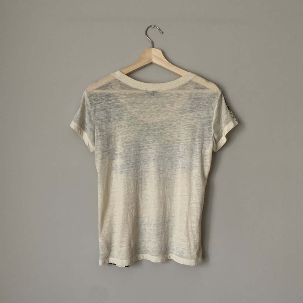 {Express} Baroque Lace-Like Tee - Picture 3 of 3